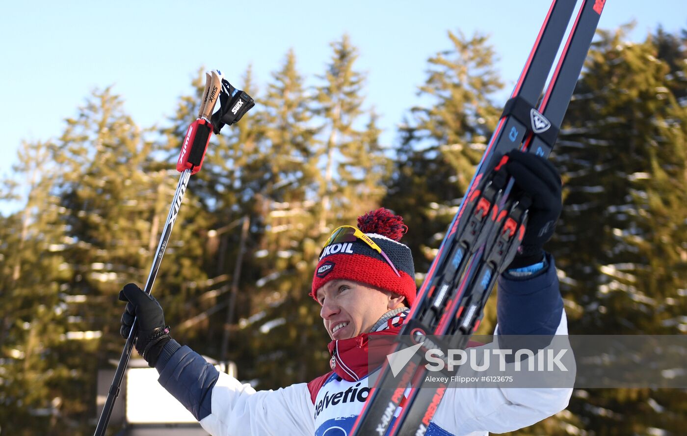 Italy Cross-Country Tour de Ski Men Pursuit Racing