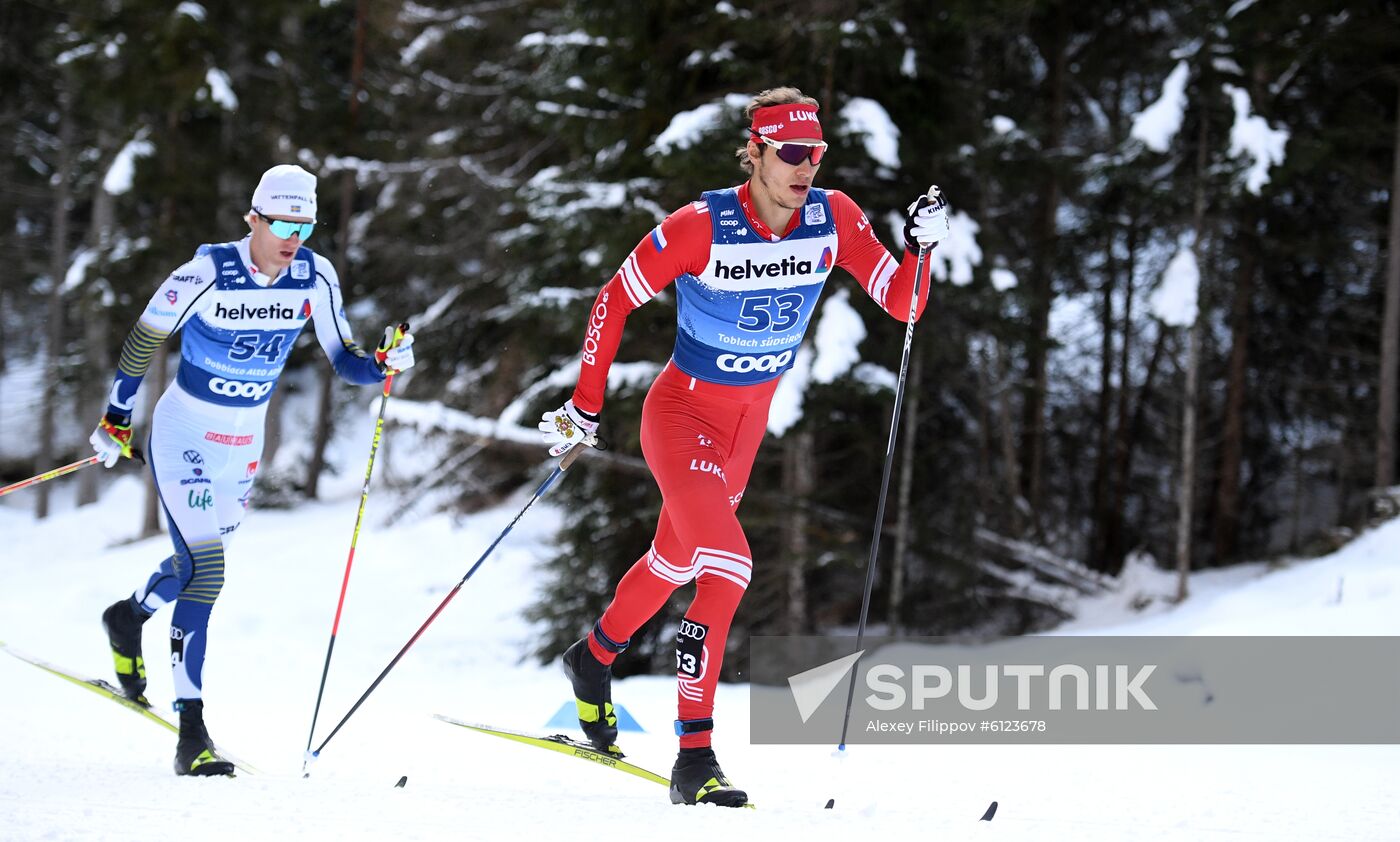 Italy Cross-Country Tour de Ski Men Pursuit Racing