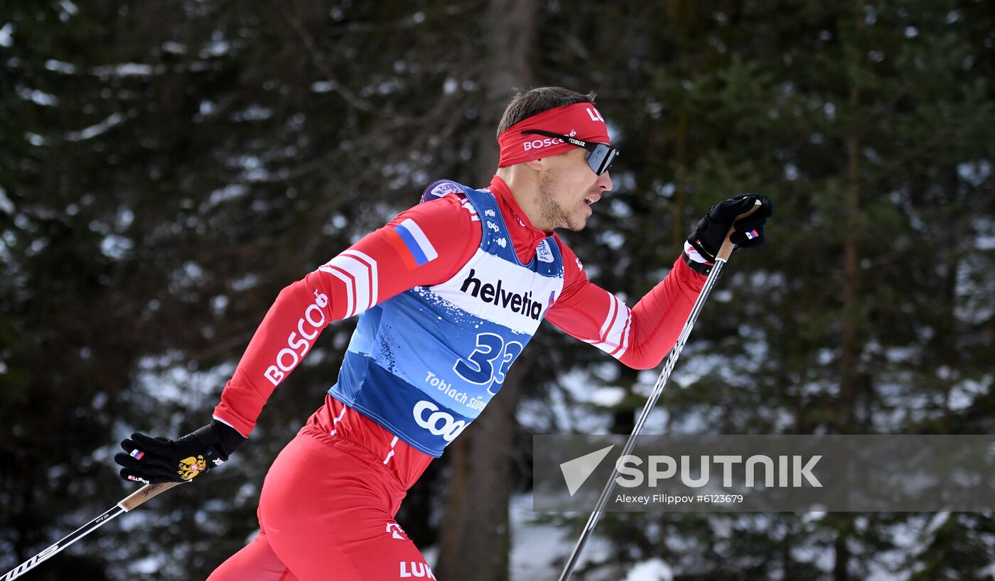 Italy Cross-Country Tour de Ski Men Pursuit Racing