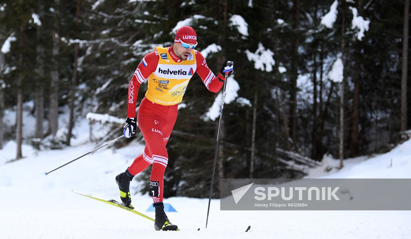 Italy Cross-Country Tour de Ski Men Pursuit Racing