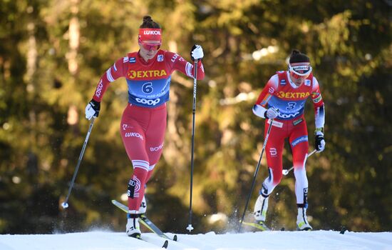 Italy Cross-Country Tour de Ski Women Pursuit Racing