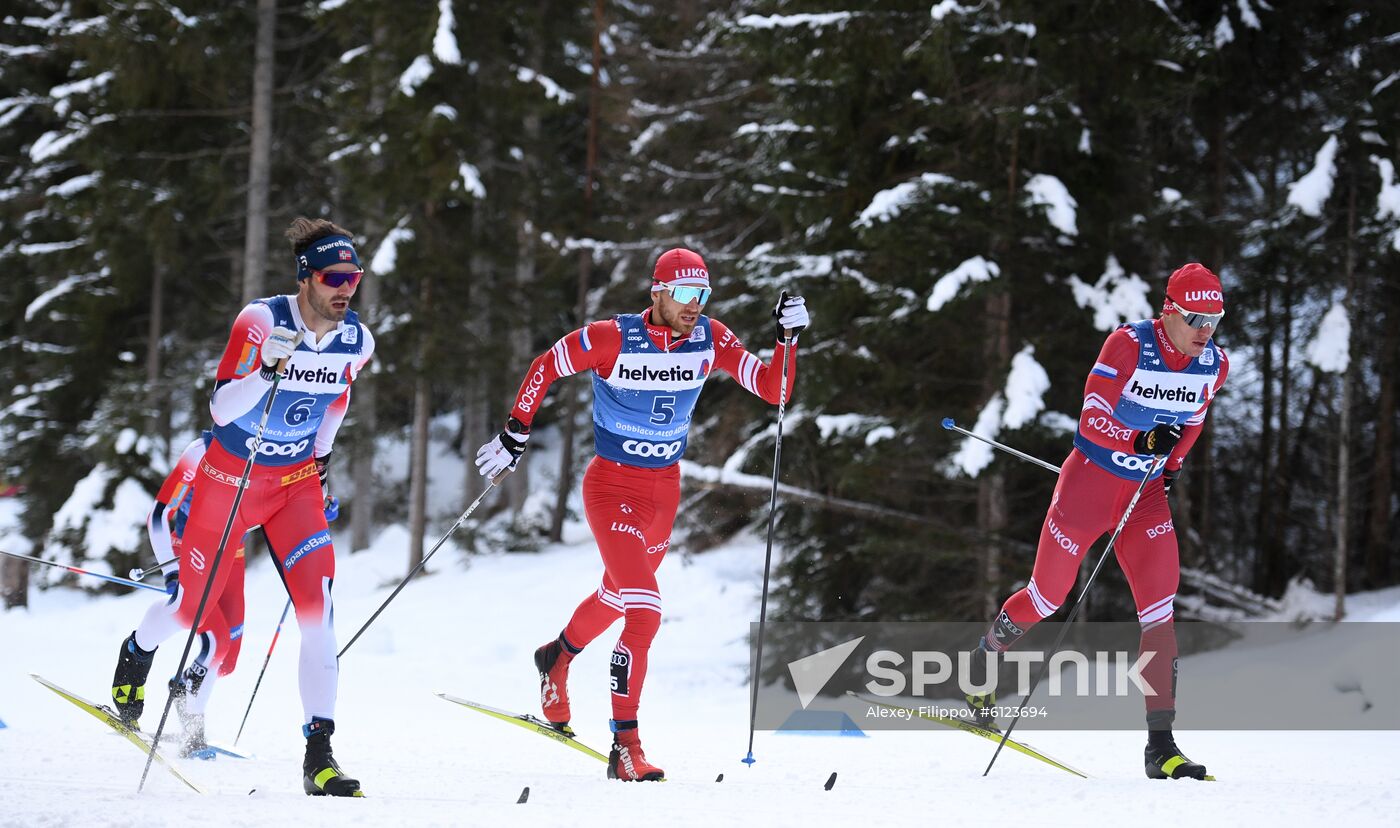 Italy Cross-Country Tour de Ski Men Pursuit Racing