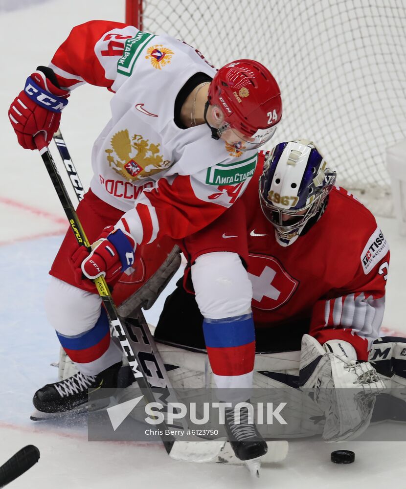 Czech Republic Ice Hockey Junior Worlds Switzerland - Russia