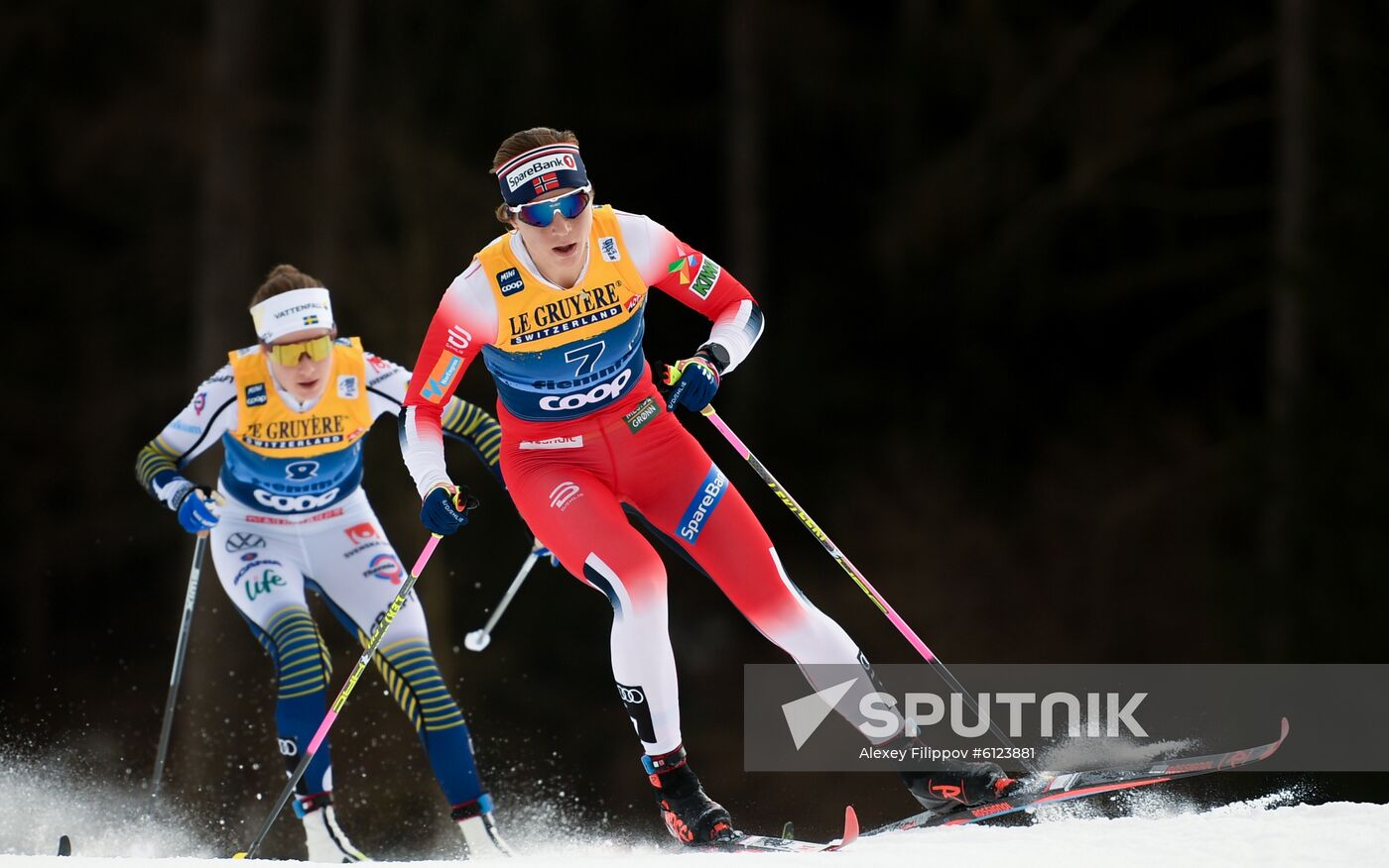 Italy Cross-Country Tour de Ski Women Mass Start