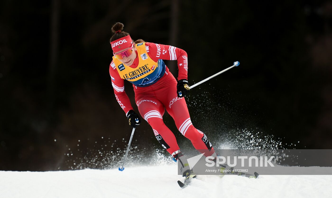 Italy Cross-Country Tour de Ski Women Mass Start