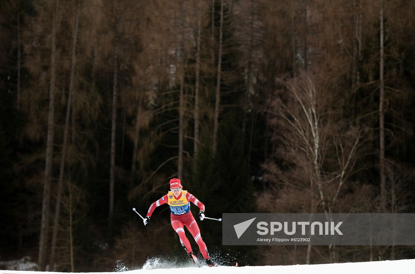 Italy Cross-Country Tour de Ski Women Mass Start