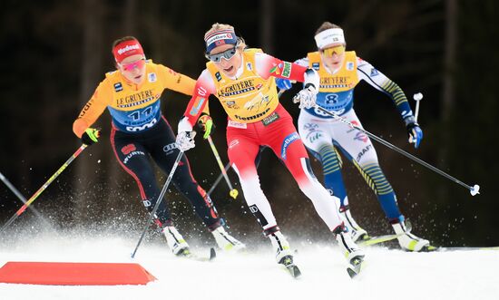 Italy Cross-Country Tour de Ski Women Mass Start