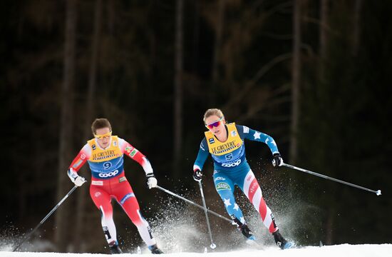 Italy Cross-Country Tour de Ski Women Mass Start