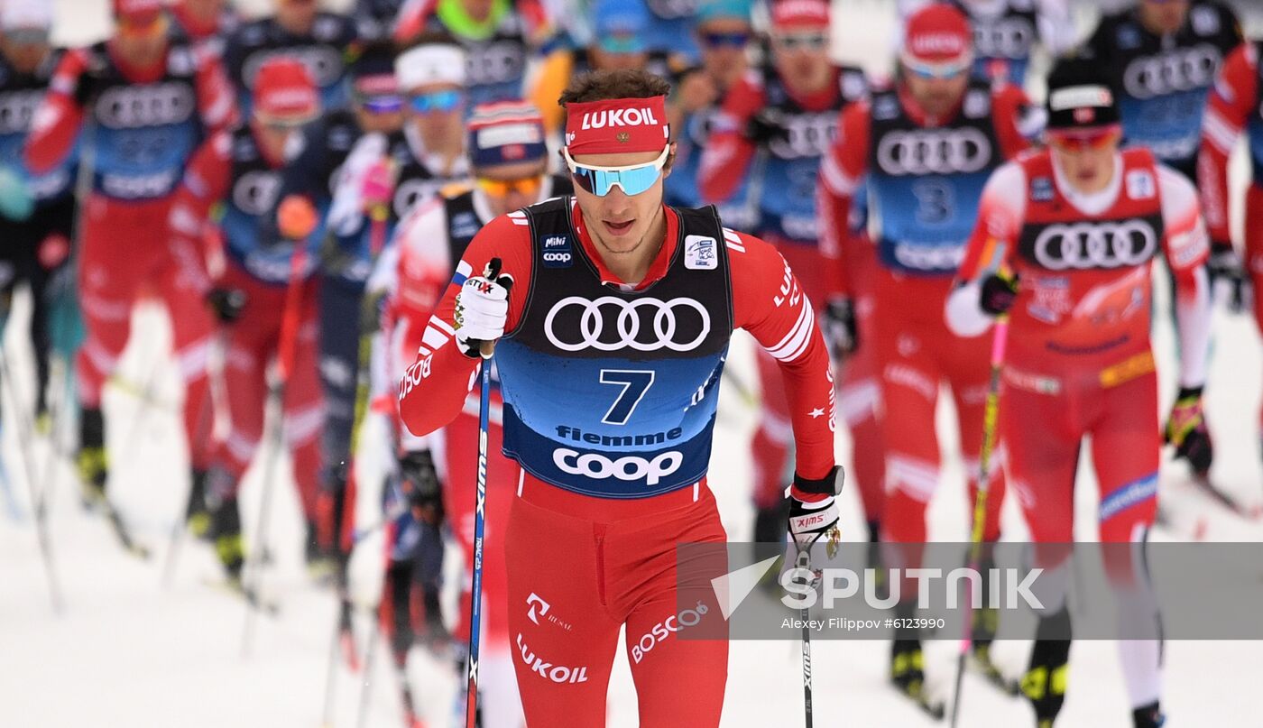 Italy Cross-Country Tour de Ski Men Mass Start