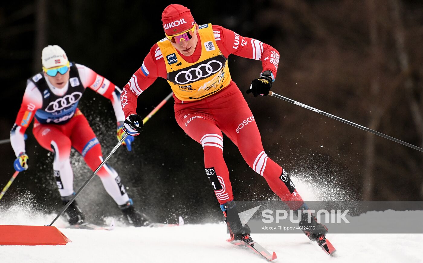 Italy Cross-Country Tour de Ski Men Mass Start