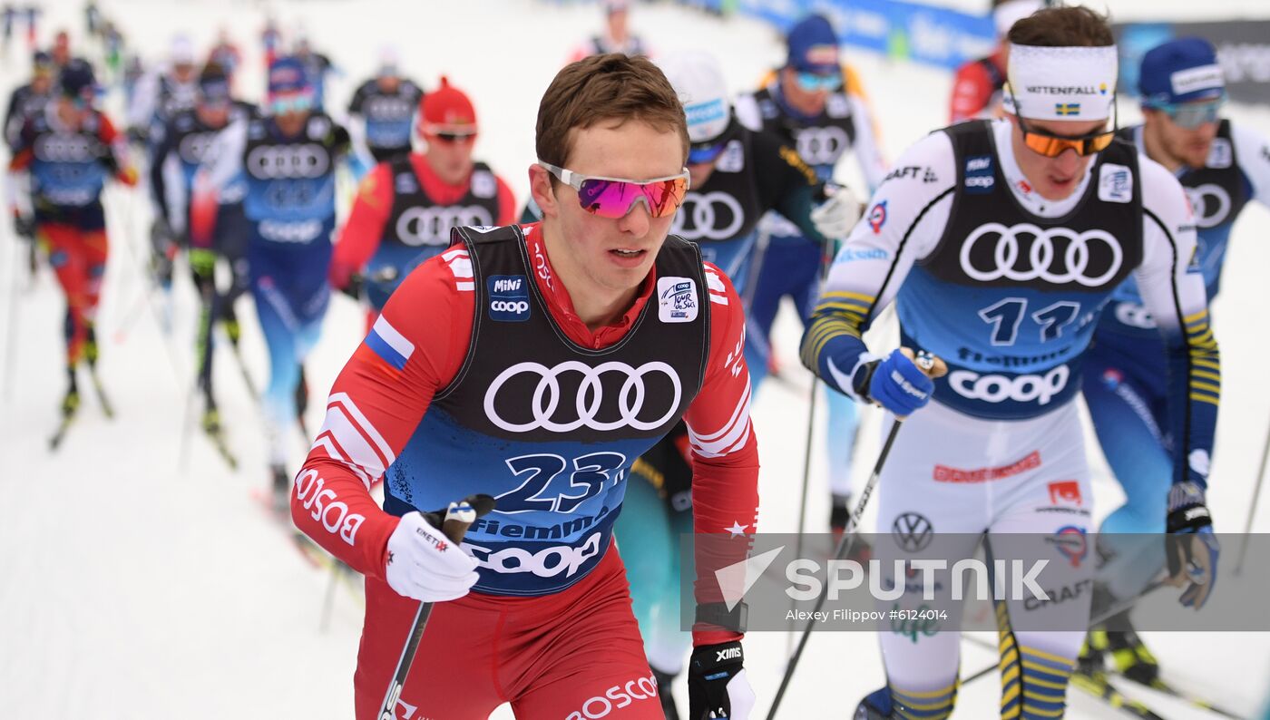 Italy Cross-Country Tour de Ski Men Mass Start