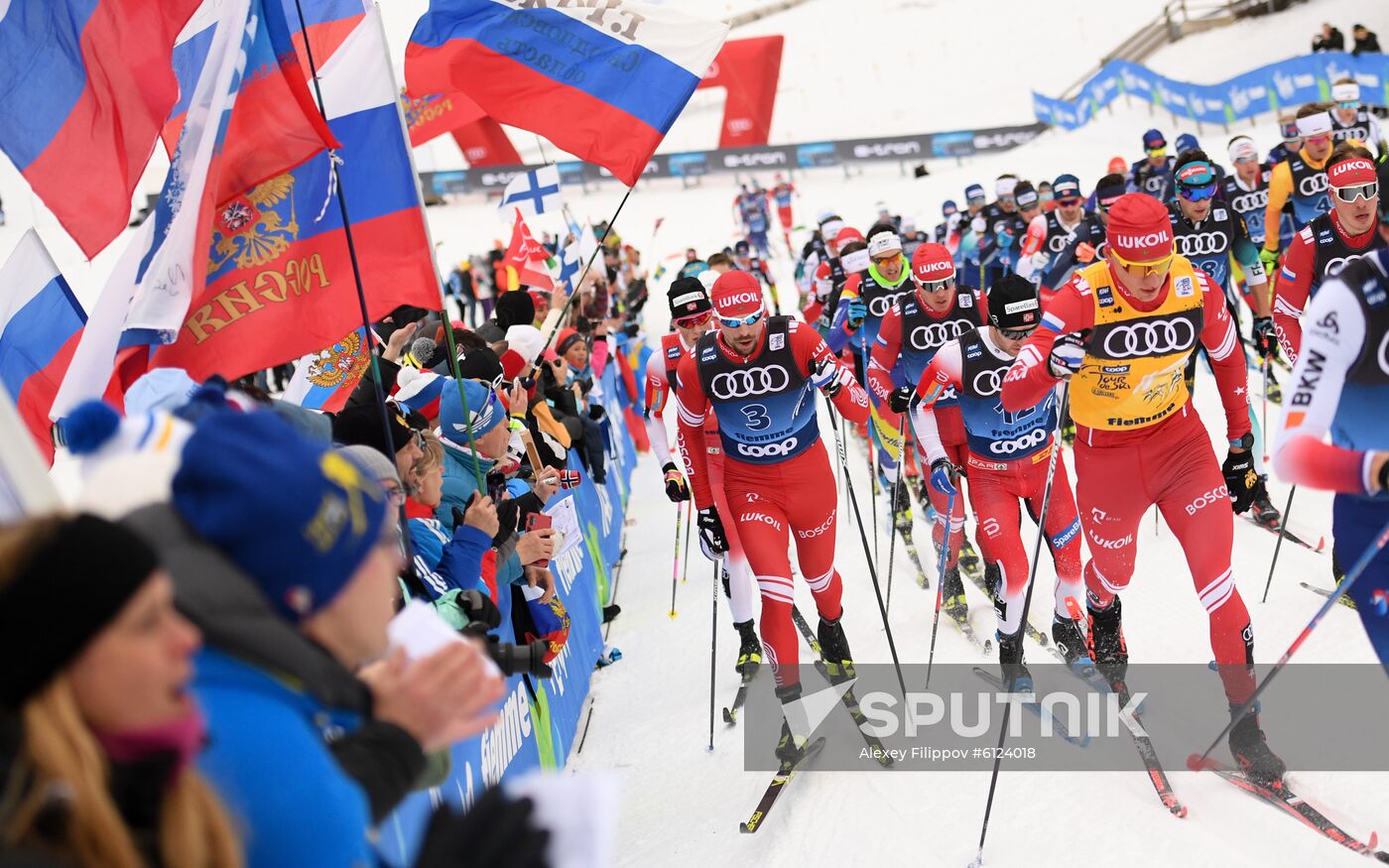 Italy Cross-Country Tour de Ski Men Mass Start