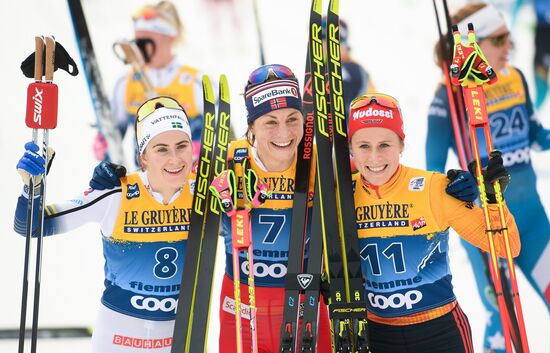 Italy Cross-Country Tour de Ski Women Mass Start