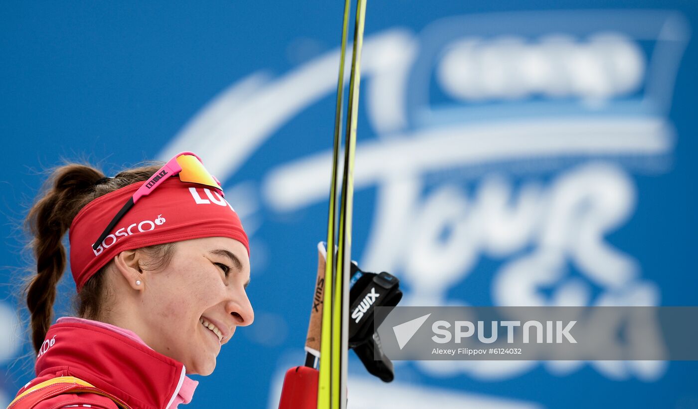 Italy Cross-Country Tour de Ski Women Mass Start