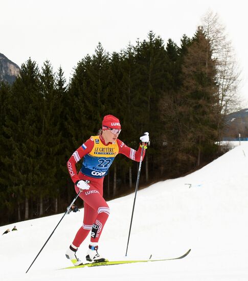 Italy Cross-Country Tour de Ski Women Mass Start