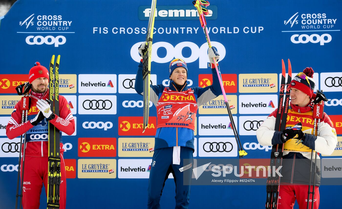 Italy Cross-Country Tour de Ski Men Sprint