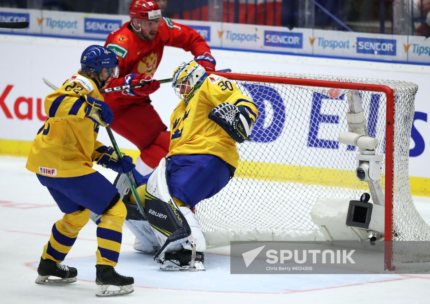 Czech Republic Ice Hockey Junior Worlds Sweden - Russia