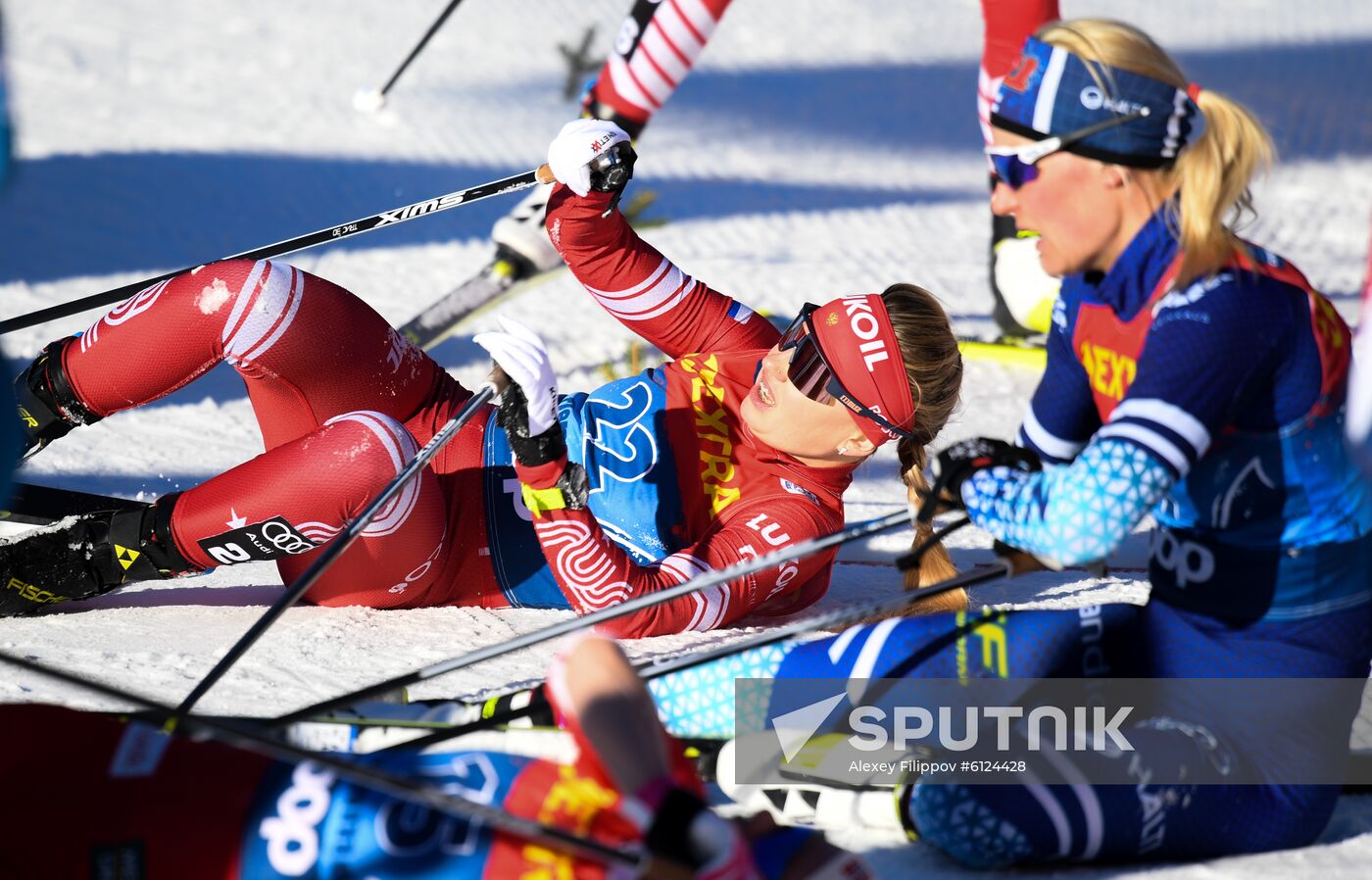 Italy Cross-Country Tour de Ski Women Mass Start