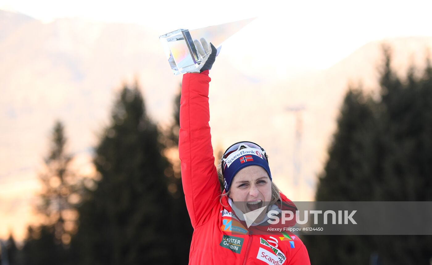 Italy Cross-Country Tour de Ski Women Mass Start