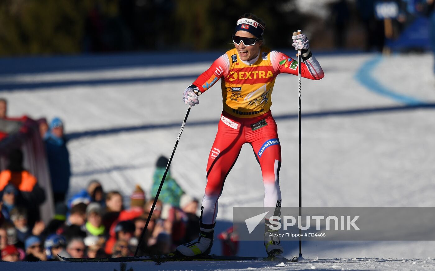 Italy Cross-Country Tour de Ski Women Mass Start