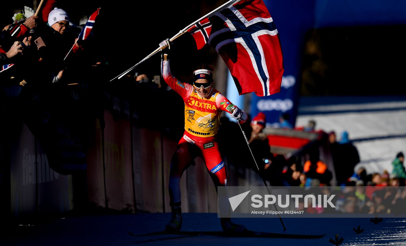 Italy Cross-Country Tour de Ski Women Mass Start