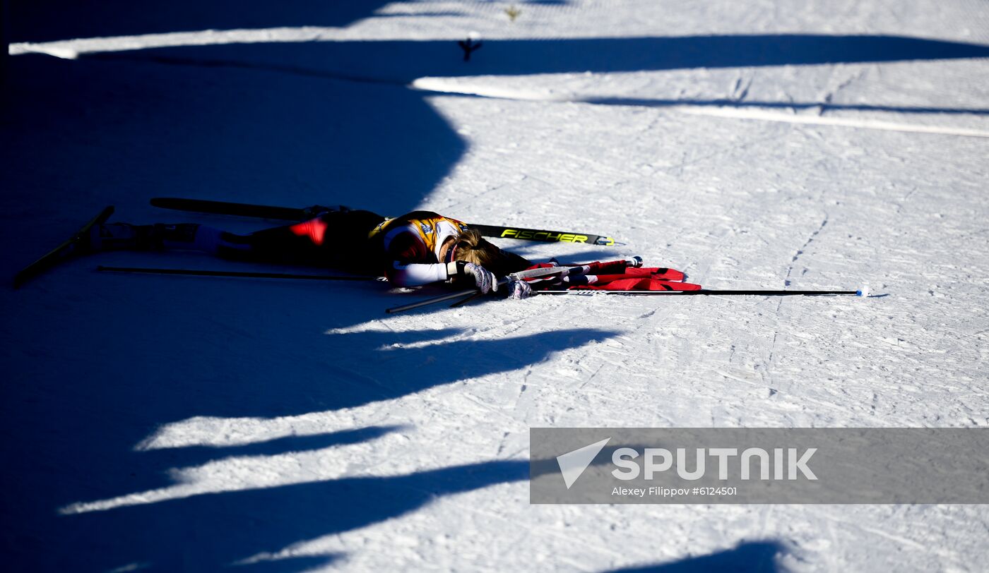 Italy Cross-Country Tour de Ski Women Mass Start