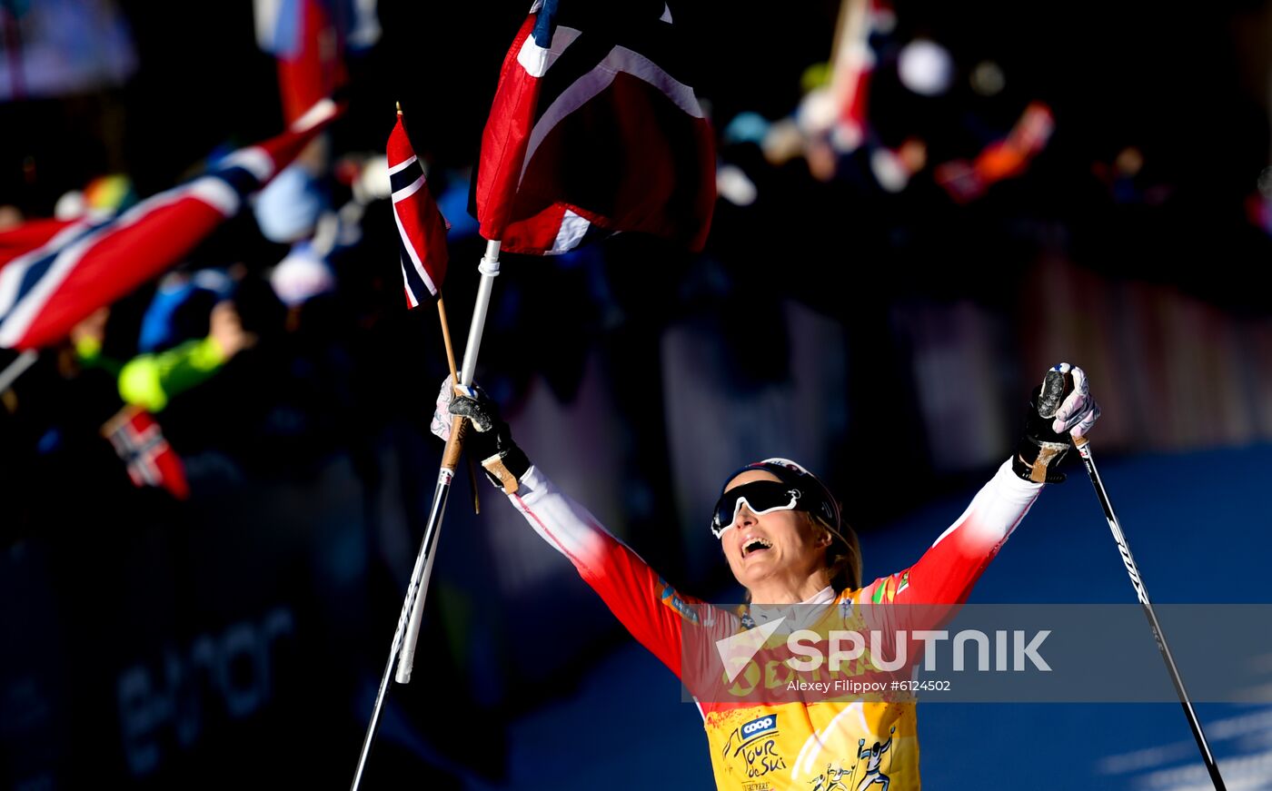 Italy Cross-Country Tour de Ski Women Mass Start