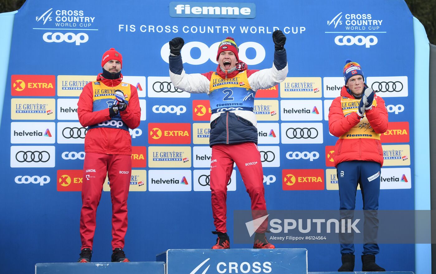 Italy Cross-Country Tour de Ski Men Mass Start