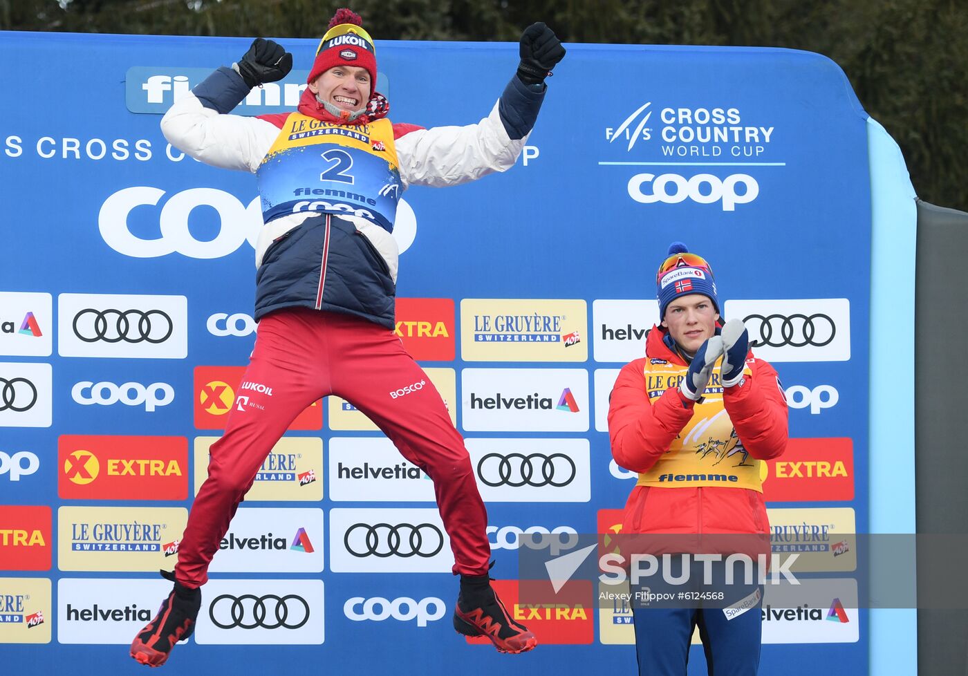 Italy Cross-Country Tour de Ski Men Mass Start