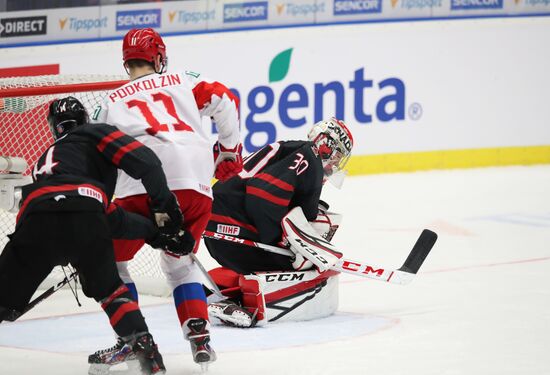 Czech Republic Ice Hockey Junior Worlds Canada - Russia