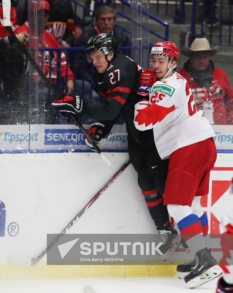 Czech Republic Ice Hockey Junior Worlds Canada - Russia