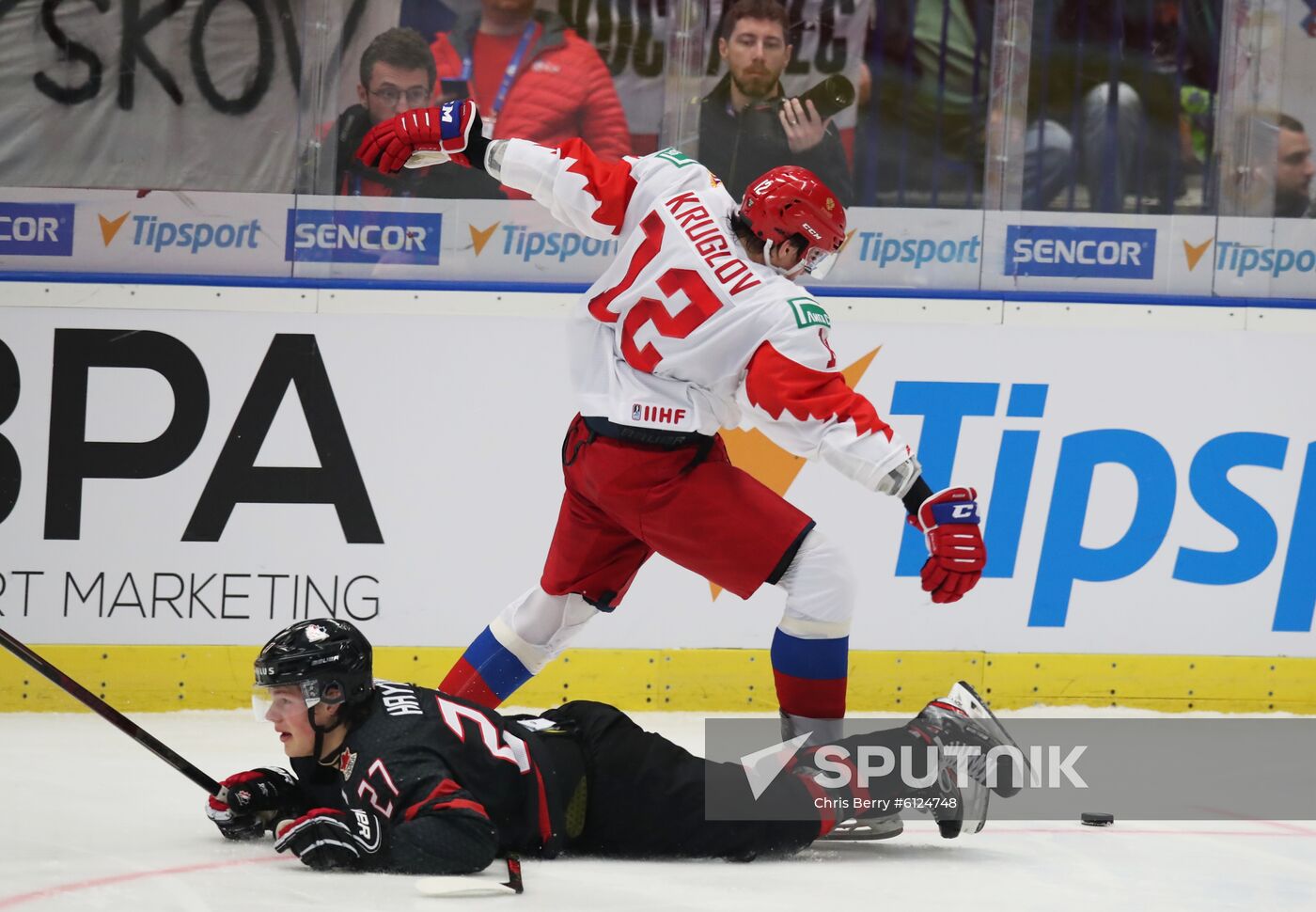 Czech Republic Ice Hockey Junior Worlds Canada - Russia