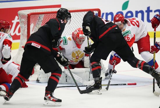 Czech Republic Ice Hockey Junior Worlds Canada - Russia