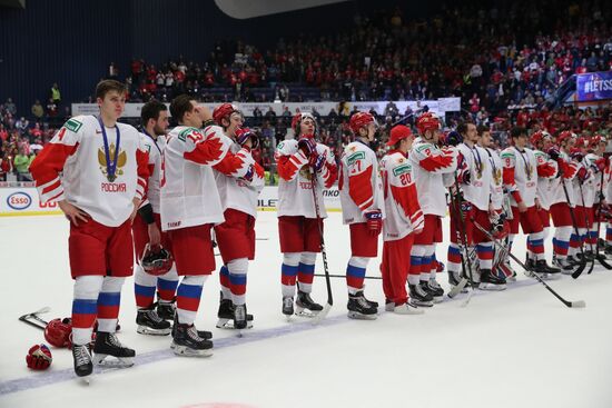 Czech Republic Ice Hockey Junior Worlds Canada - Russia