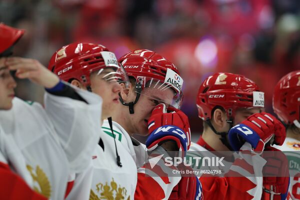 Czech Republic Ice Hockey Junior Worlds Canada - Russia