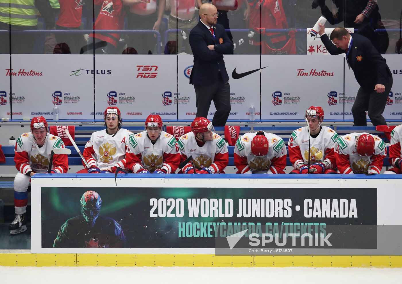 Czech Republic Ice Hockey Junior Worlds Canada - Russia