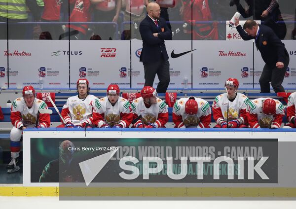 Czech Republic Ice Hockey Junior Worlds Canada - Russia
