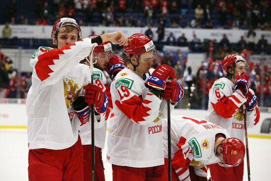 Czech Republic Ice Hockey Junior Worlds Canada - Russia