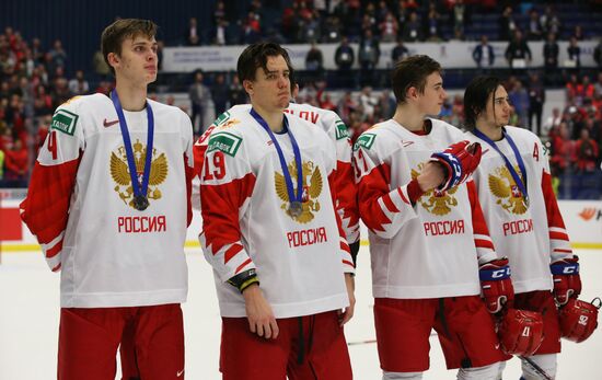 Czech Republic Ice Hockey Junior Worlds Canada - Russia