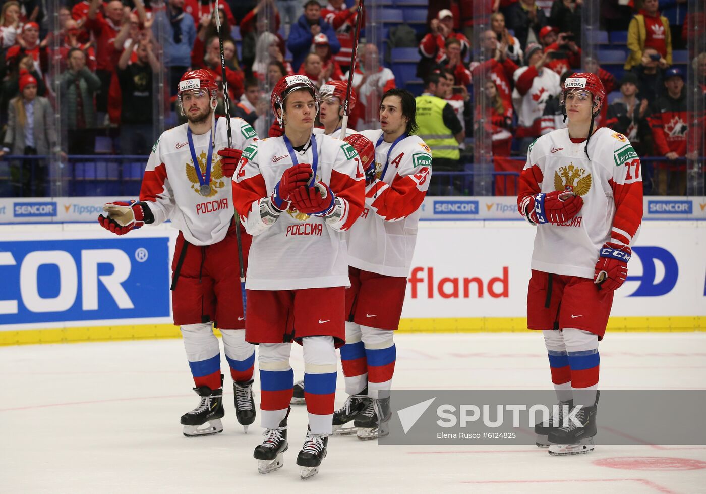 Czech Republic Ice Hockey Junior Worlds Canada - Russia