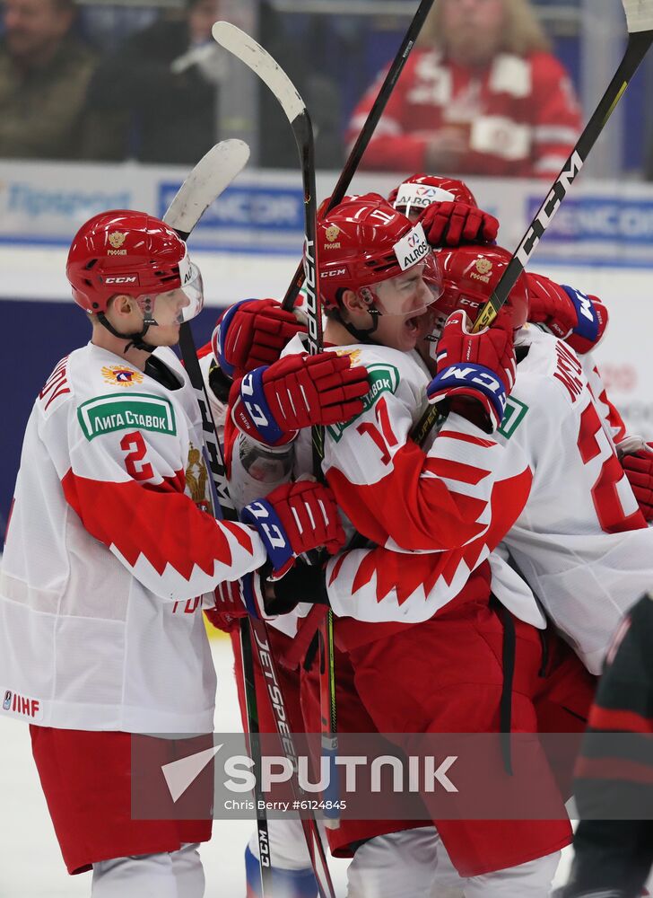 Czech Republic Ice Hockey Junior Worlds Canada - Russia