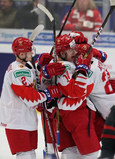 Czech Republic Ice Hockey Junior Worlds Canada - Russia