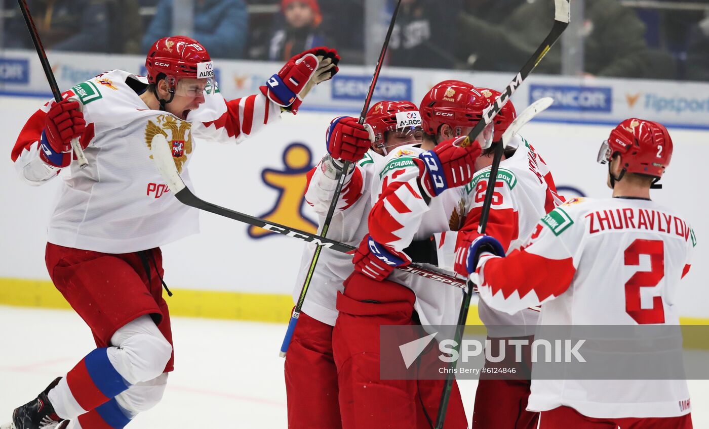 Czech Republic Ice Hockey Junior Worlds Canada - Russia