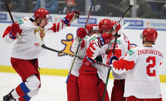 Czech Republic Ice Hockey Junior Worlds Canada - Russia