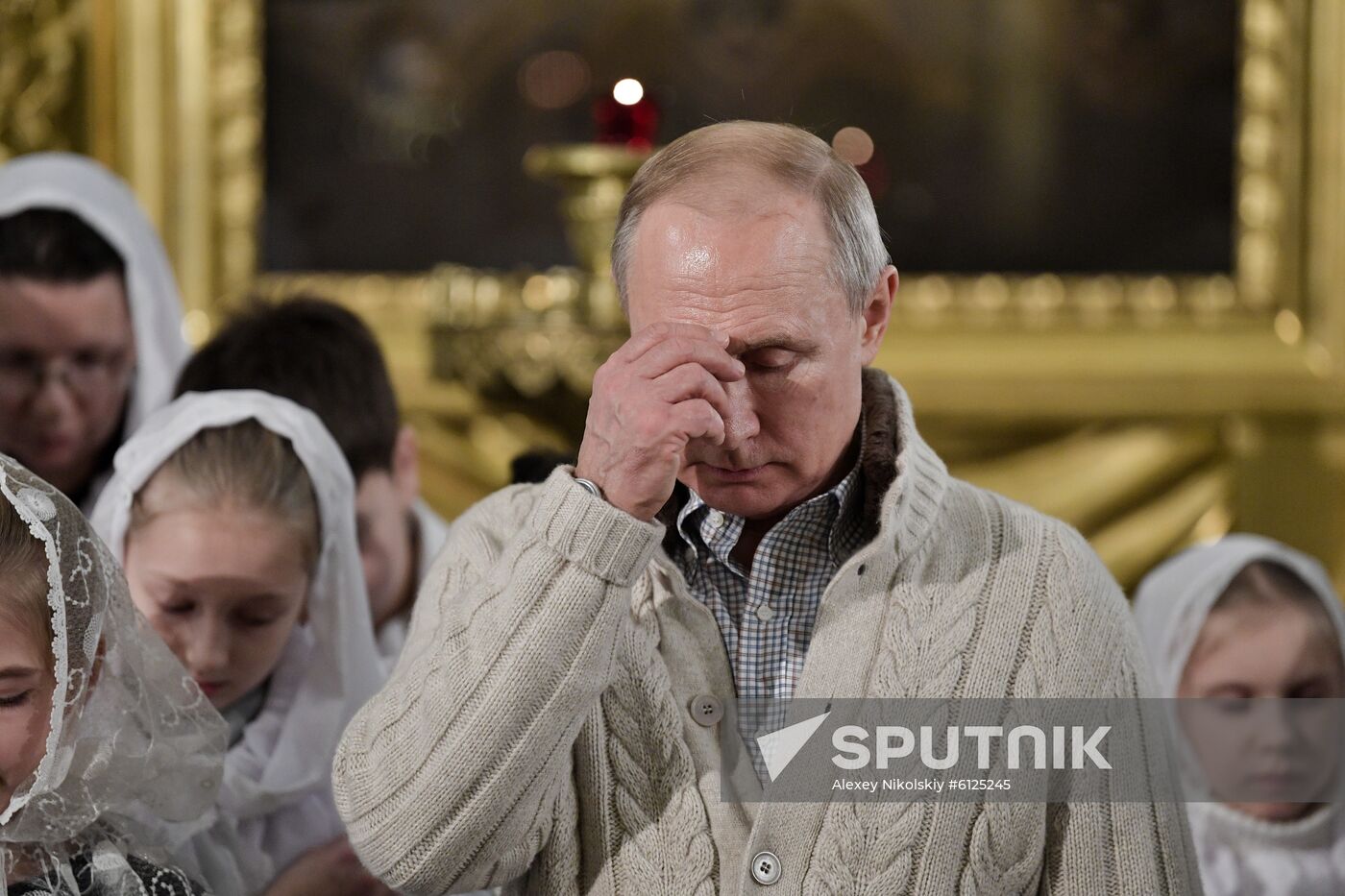 Russia Putin Orthodox Christmas