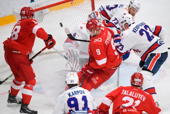 Russia Ice Hockey Spartak - SKA