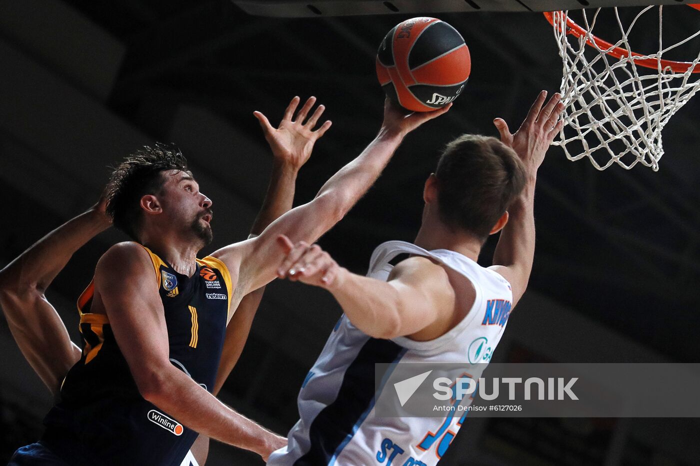 Russia Basketball Euroleague Khimki - Zenit