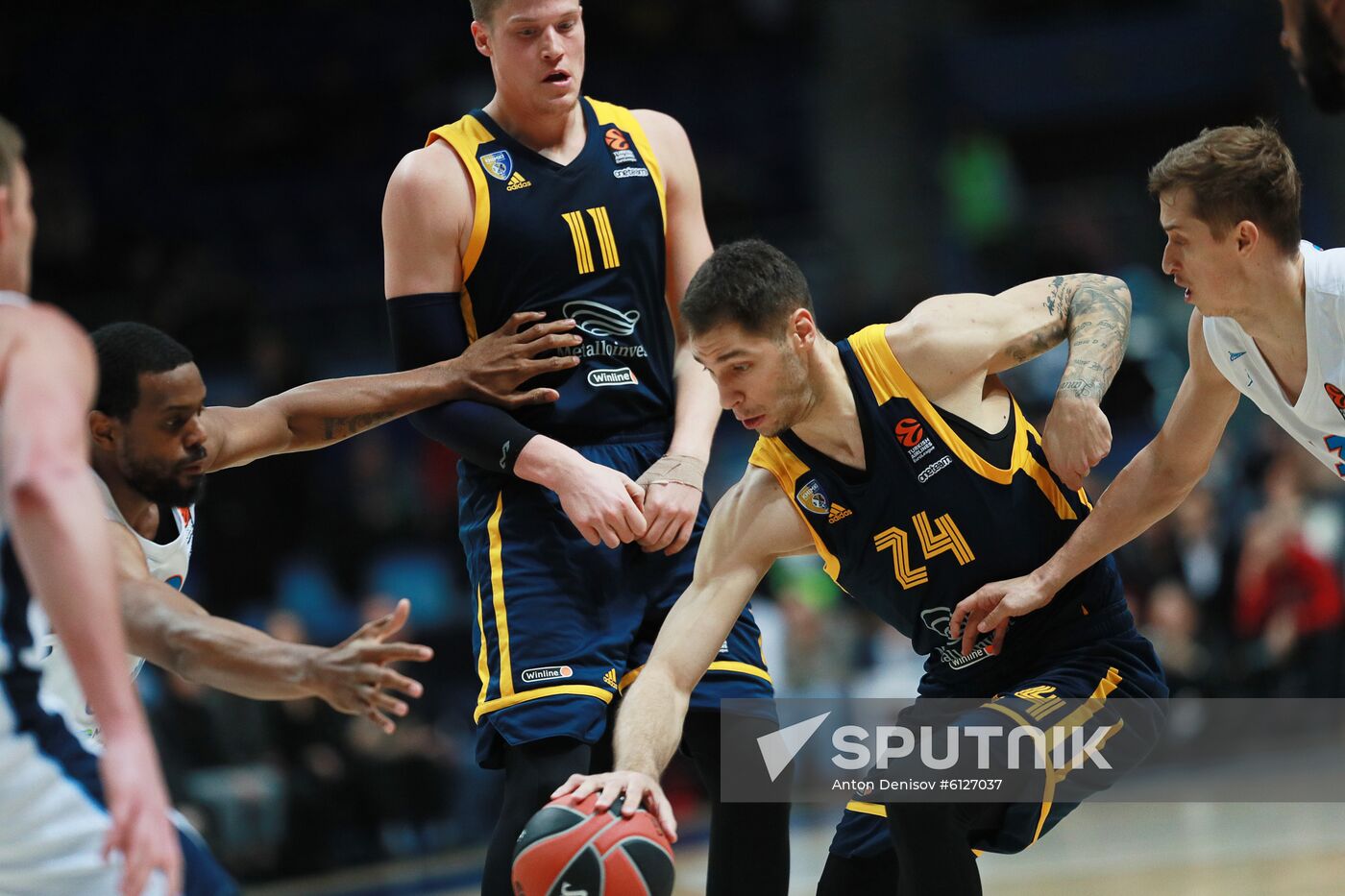 Russia Basketball Euroleague Khimki - Zenit