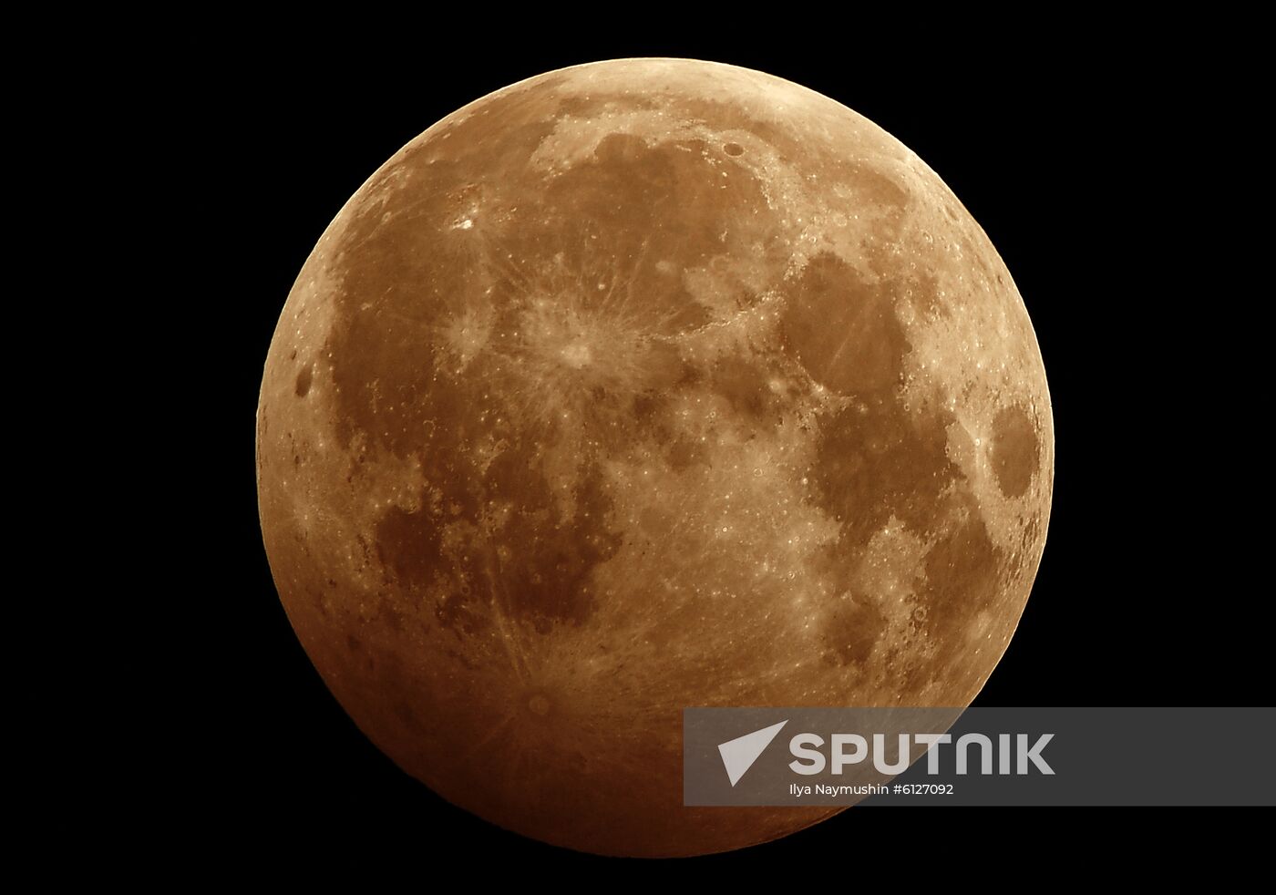 Russia Lunar Eclipse