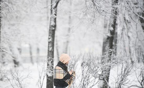 Russia Moscow Winter